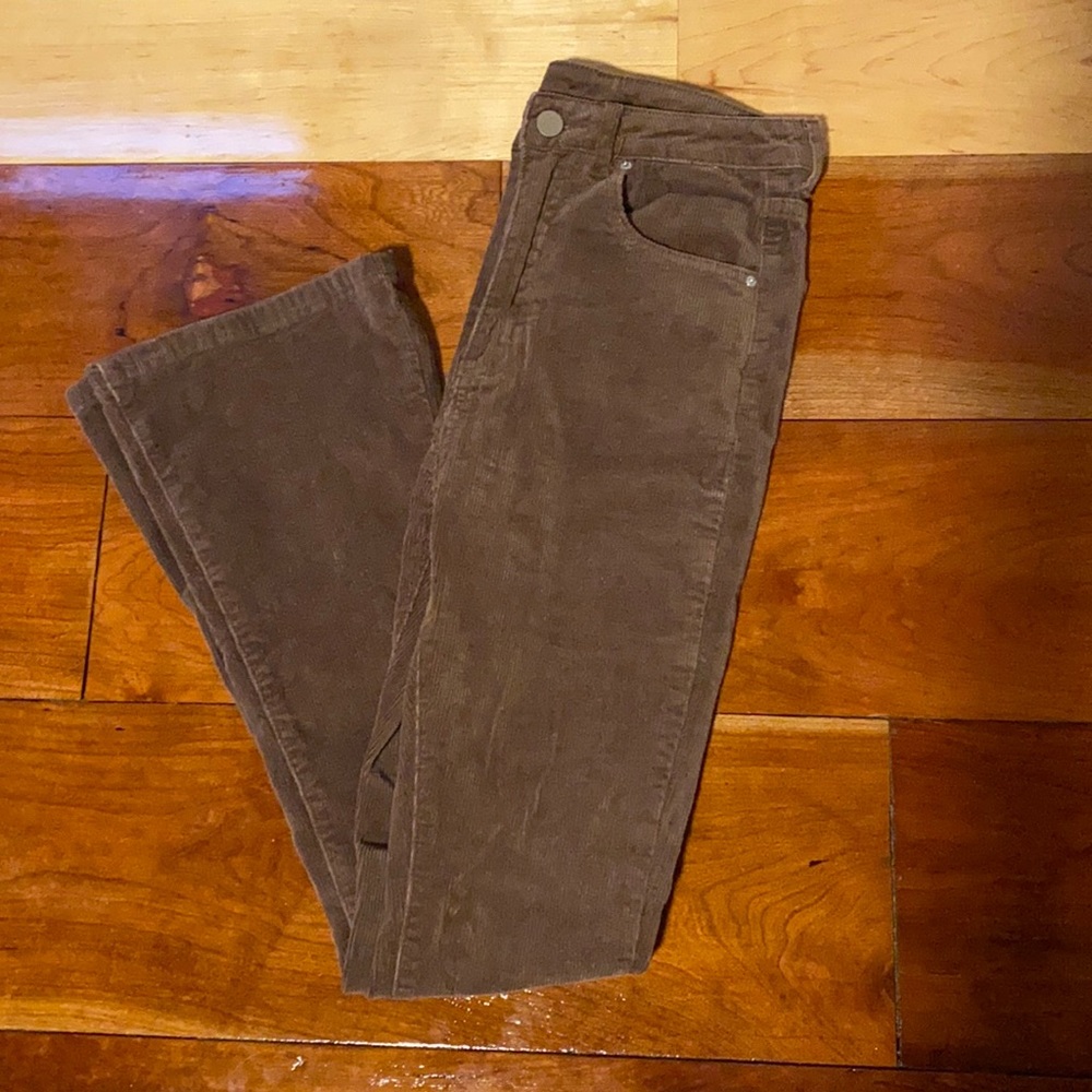 Brown corduroy pants